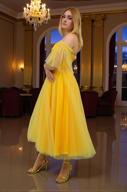 Sukienka Złote Promienie