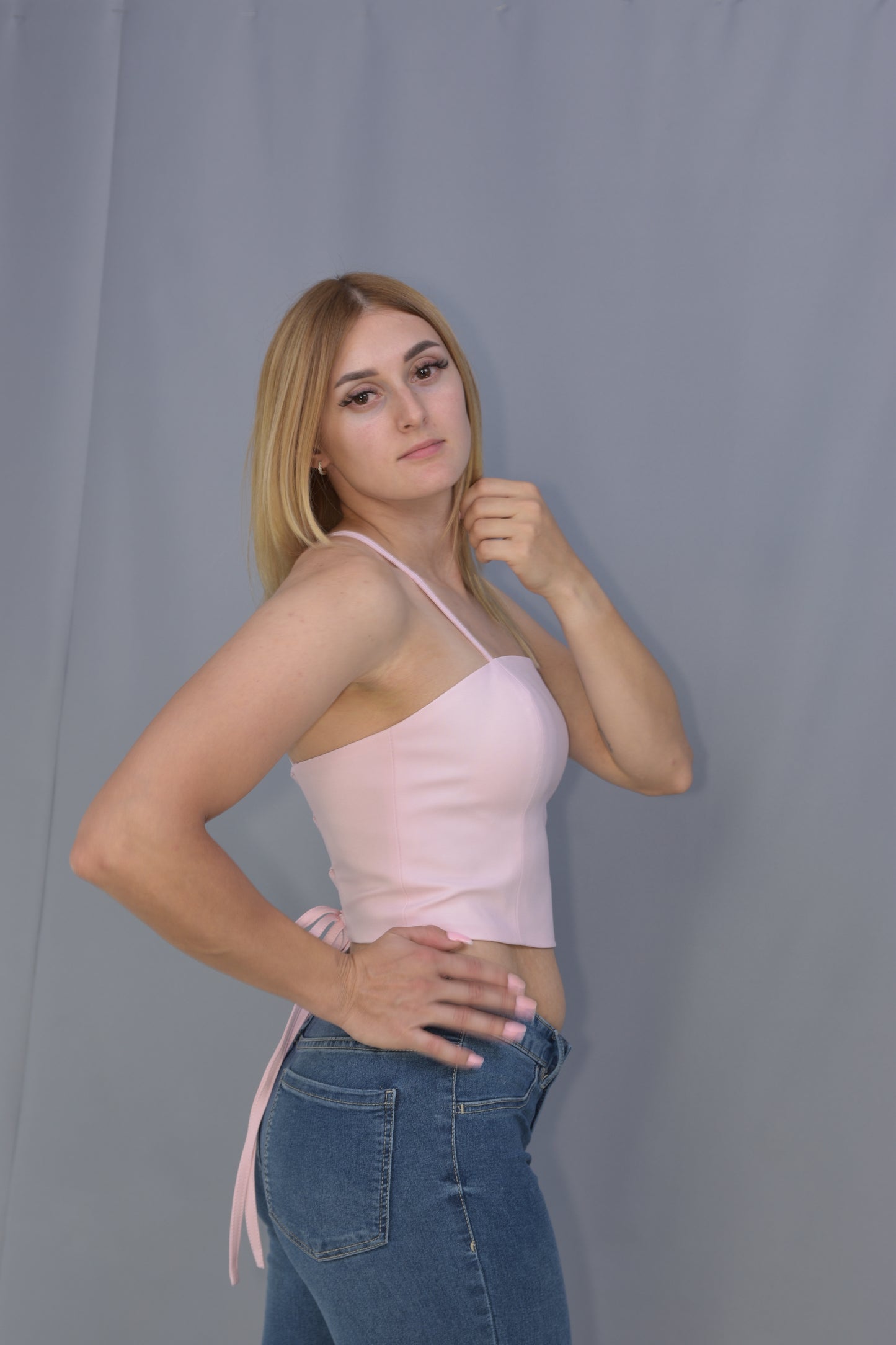 Top sznurowany Bella