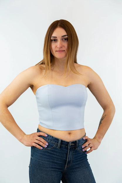 Top niebieski Bella