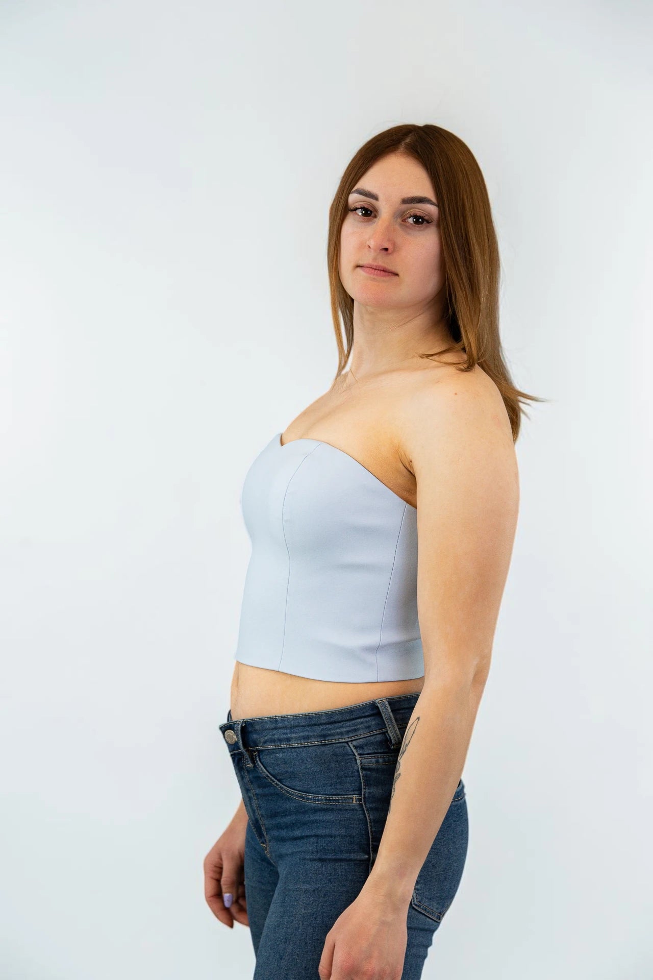 Top niebieski Bella